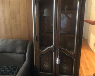 Curio Cabinet with three shelves