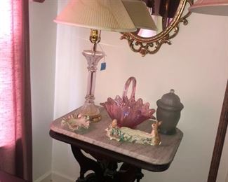 Antique Marble Top Table