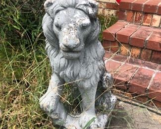 Large Yard Art Lion