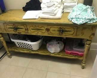 Side Board Table - Distressed