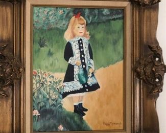 Oil on Canvas - Little Girl