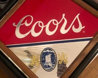 Coors Beer Sign