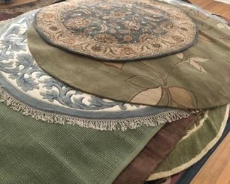 Rugs - Different sizes and colors