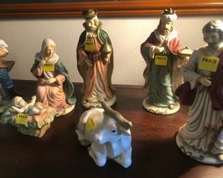 Vintage Nativity Scene