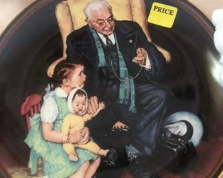 Franklin Mint Norman Rockwell Collector Plate