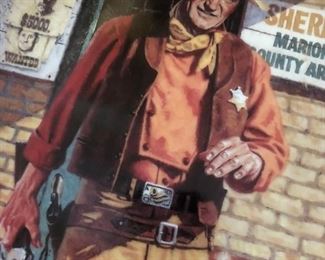 Franklin Mint John Wayne Collector Plate