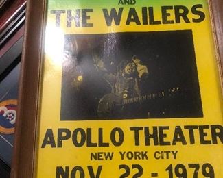 Bob Marley Concert Poster 1979