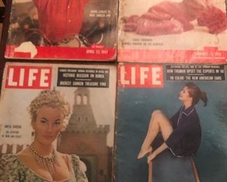 Life Magazines - 1956 to 1966
