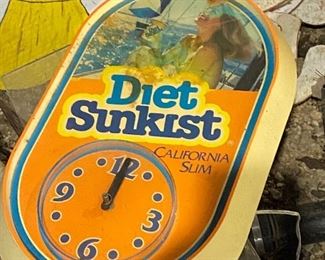 sunkist clock