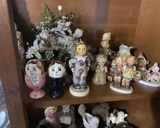 A few of hundreds of Hummel Figurines