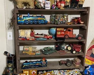 Vintage and Antique toys +marbles