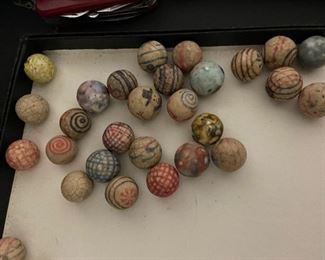 Old marbles 