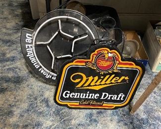 Miller draft light up sign 