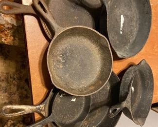 cast iron pans