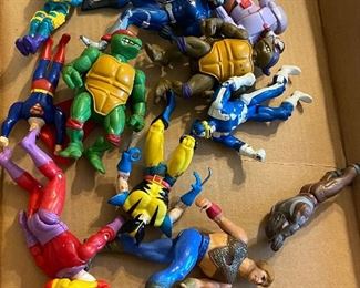 vintage toy figures 