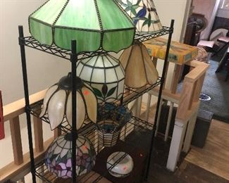 glass lamp shades / domes/ and more