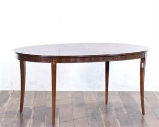 Drexel French Empire Revival Dining Table W Leaf
