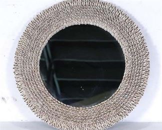 Seashell Mosaic Portal Mirror