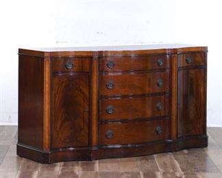 Fancher Hepplewhite Sideboard Buffet C. 1940'S