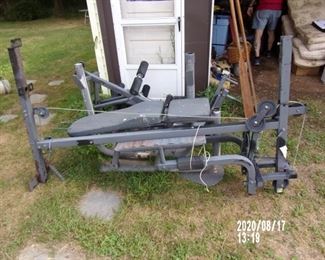 HOME GYM WITH WEIGHTS