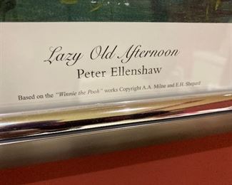 ALT-View: DISNEY Framed "Lazy Old Afternoon" by Peter Ellenshaw poster ===> $175