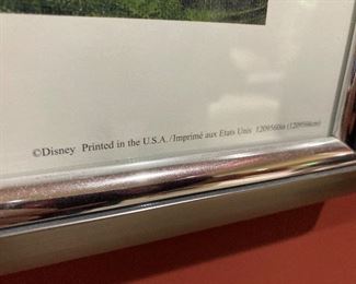 ALT-VIEW: DISNEY Framed "Reflections of a Friendship" by Peter Ellenshaw poster ===> $175