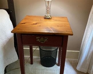 Antique side table ===> $ 95
