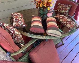 Martha Stewart Living Patio Table & Chairs w/cushions ===> $250