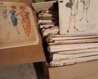 Vintage sewing patterns