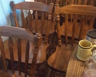 Set of 8 chairs