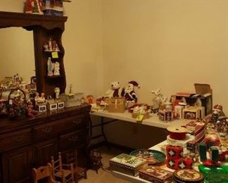 Christmas and large dresser