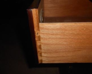 With dovetailed construction