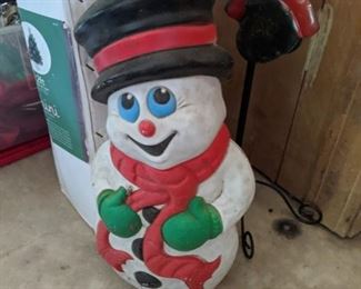 Snowman Blow Mold
