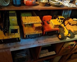 Pressed Steel Construction Toys