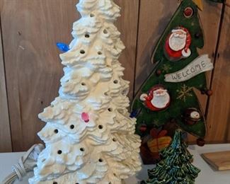 Ceramic Christmas Trees