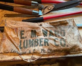 Old Ward Lumber Co. Apron Lexington, N.C.