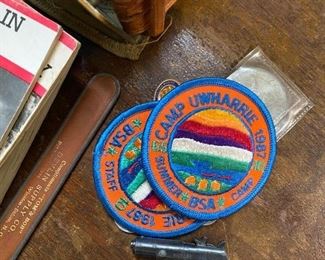 Camp Uwharrie Patches(Boy Scout)