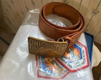 Philmont Belt and Buckle(Boy Scout)