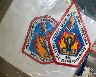 1986 National Order of the Arrow Patches