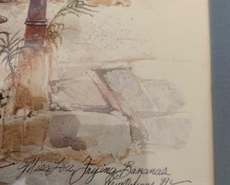 "Miss Lou Frying Bananas" Tommy Thompson