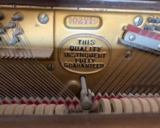 Janssen Upright Piano