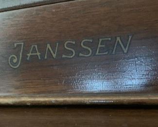 Janssen Upright Piano