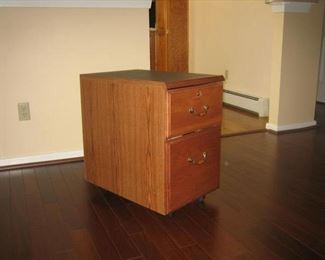 File cabinet side view