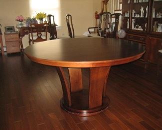 Pedestal Dining Room Table