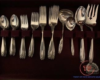 STERLING FLATWARE by International in Prelude Pattern