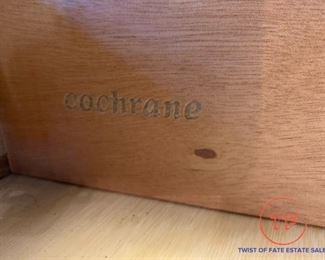 Wood Display Cabinet by COCHRANE