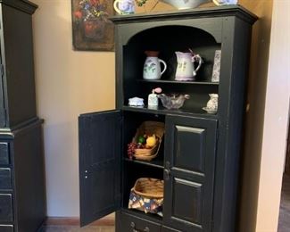 Wood Display Cabinet by COCHRANE