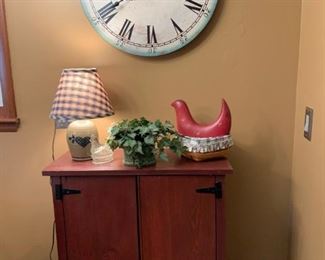 Repurposed Locking Cabinet