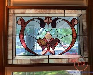 Stain Glass Window Display