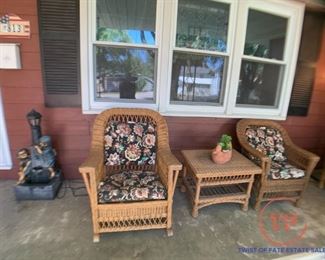Outdoor Wicker Patio Furniture Set